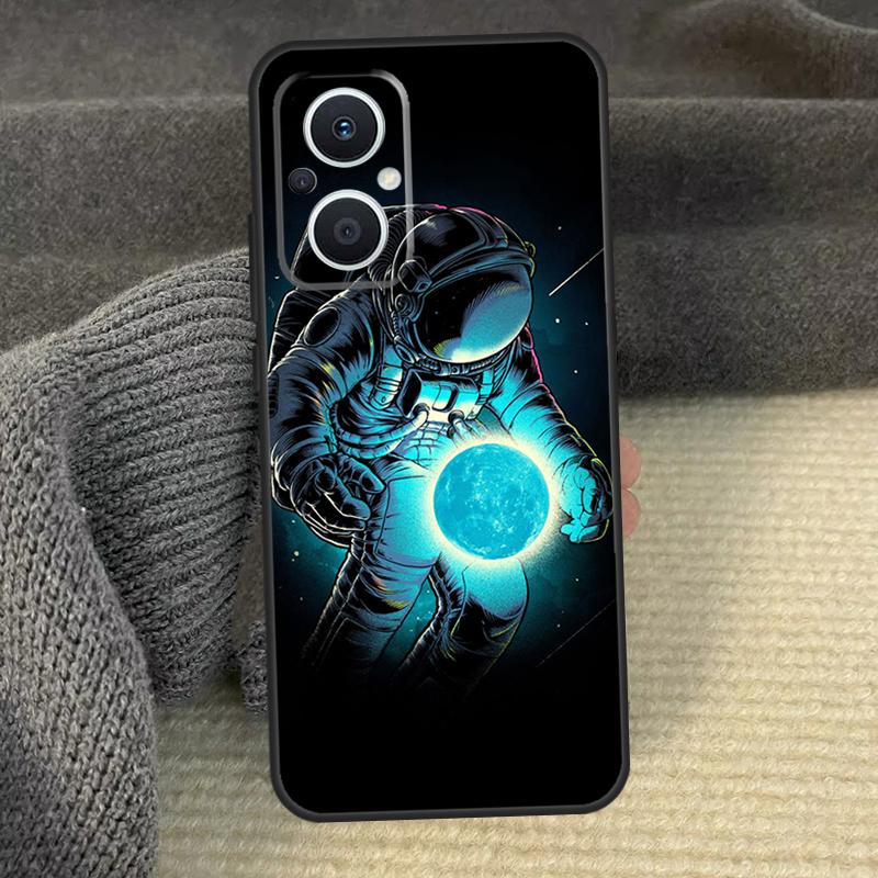 Space Astronaut Cover For OPPO Reno 8T 8 Lite 14F 13F 12 F 11 F 14 13 10 Pro OPPO Find X8 X6 X5 X9 Pro Case