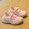 Children's Sports Shoes Breathable Mesh Shoes 2025 Spring and Autumn Boys' Casual Shoes Lightweight Girls' Flying Woven Shoes Soft-soled Baby Shoes