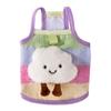 Rainbow Stripes Traction Sling Anti-Hair Loss Pet Clothing Summer Thin Bigbear Teddy Pomeranian Dog Clothing