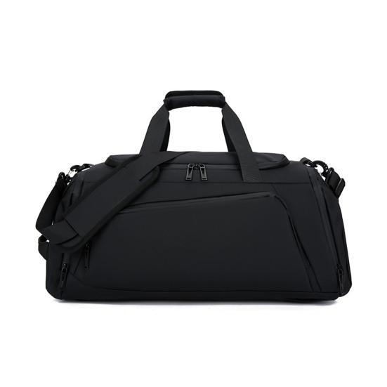 

Backpack Duffle Bag Men Gym Tote with Wet Pocket Shoe Compartment Overnight Duffel Weekender Large