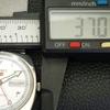 AUTOMATIC 6309A VINTAGE SEIKO 5 JAPAN MENS ARABIC WHITE DIAL WATCH A701670-5