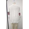 Women's Winter New Snowflake Christmas Tree Print Loose Casual Round Neck Knitted Sweater for Women