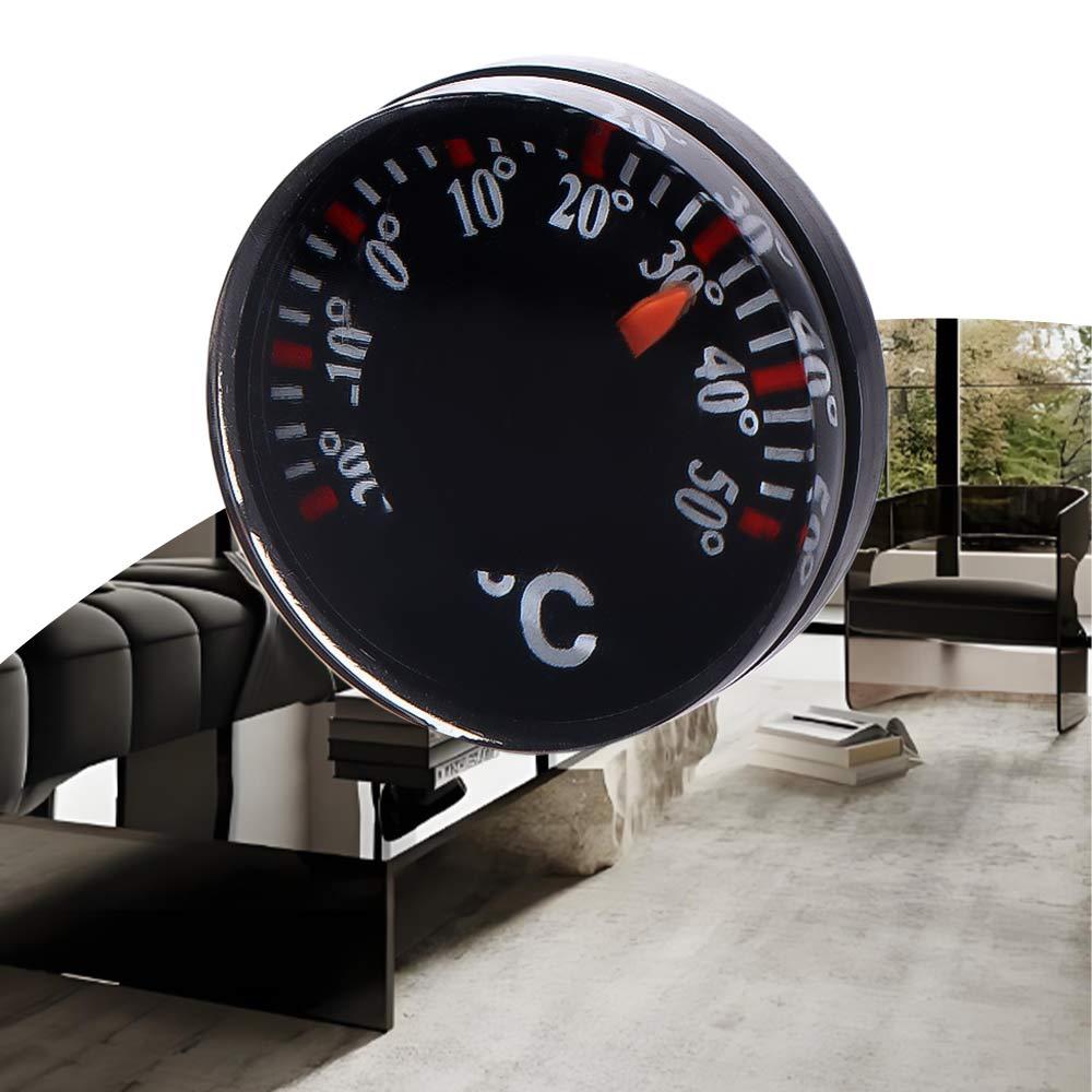 Kunststoff-Zifferblatt-Thermometer Mini Hochpräzisions-Thermometer Tragbares Rundthermometer Küche