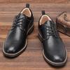 Taglia 40-46 Scarpe Casual da Uomo in Pelle Comode alla Moda Scarpe Derby