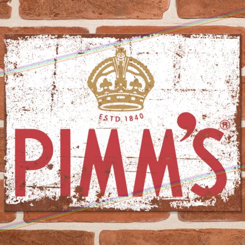 

PIMMS Metal Signs Man Cave Shed Garage Bar Pub Vintage Retro Poster Tin Sign UKAluminum 20x30cm（7.8x11.8inch）