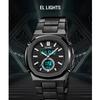 Luxury Men Watch Male Quartz Wristwatch Classic Black Gold Stainless Steel Band Simple Reloj Business Man Sports Calendar Clock