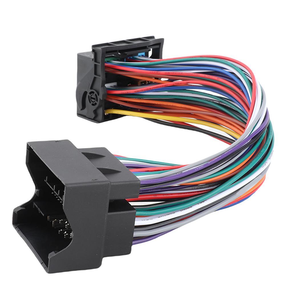 23cm 52Pin MQB Extension Adapter Cable with Quadlock Connector Radio Wiring Harness for A1