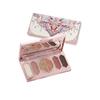 Flower Knows Makeup Butterfly Wolkenkragen Kollektion Geprägte 6-Farb-Lidschattenpalette Langanhaltend Wasserdicht Glitzer Für Die Augen