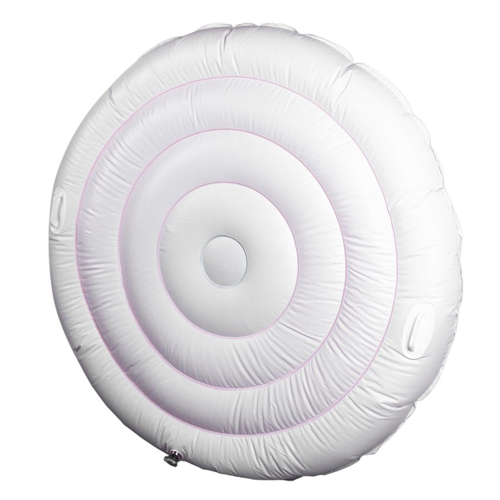 Inflatable Hot Tub Cover Energy Saving Foldable Round Protective Rain Overflow Cover for Spa Hot
