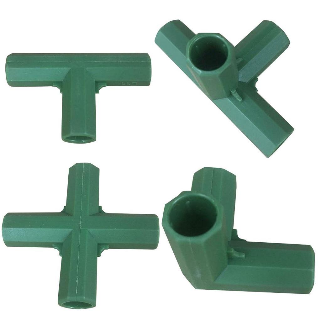 8 stk 11mm plast hageplante markise ledd Koblingsramme Drivhusbrakettdeler