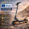 KuKirin G2 Pro VMP mit DGT-Zertifizierung, Elektroroller, 500-W-Motor, 48-V-15-Ah-Akku, 9-Zoll-Schlauchlosreifen
