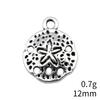 Seestern Meeres-Charms Kollektion Tier-Charms Für Strand-Thema DIY Armband Halskette Schmuckherstellung Zubehör Für