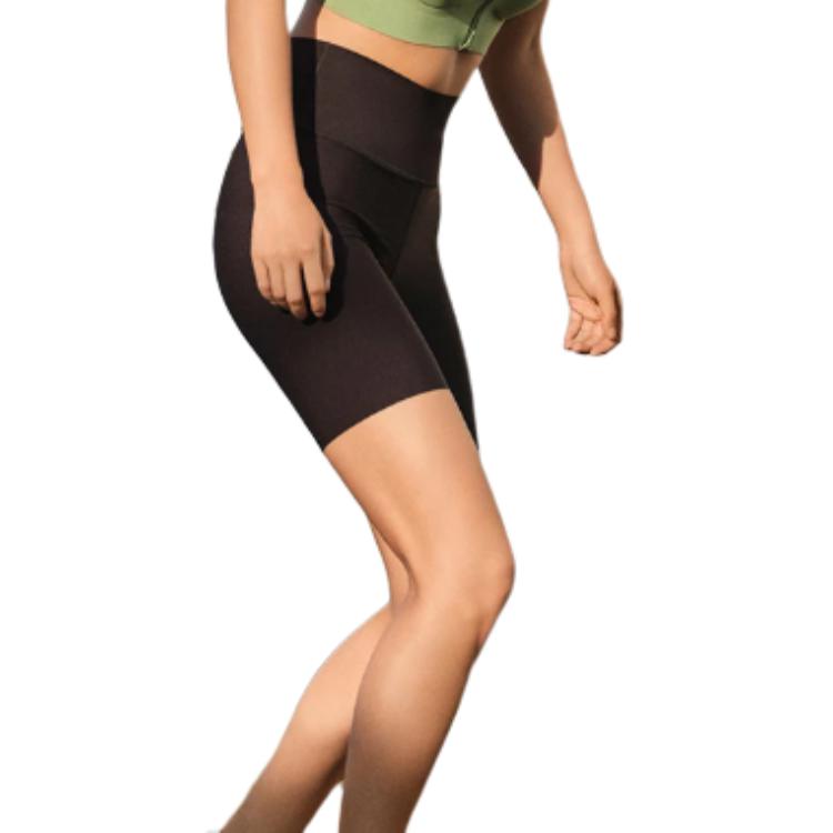 Li-Ning High Elastic Support Tight Fitness Shorts Women Shorts Black AUSU028-3