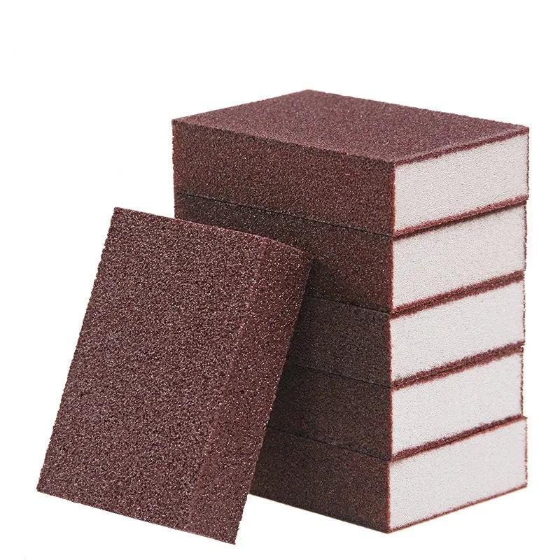 Magic Sponge Eraser Emery Cleaning Brush Silicon Carbide Descaling Cleaner for Stove Top Pot Kitchen Utensils Deep Cleaning Tool