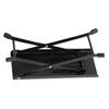 Guitar Foot Stool 4 Position Height Adjustable Foldable Guitar Pedal Guitar Rest Step Footstool Black for Classical Guitar Player