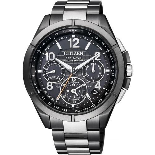 

Citizen Attesa F900 Eco-Drive GPS Satellite Radio-Controlled Watch, Black Titanium Series, Double Direct Flight, CC9075-52E, Men s