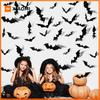 Xiaomi 12-120 Stück 3D Schwarze Fledermaus Wandaufkleber Für Halloween Party Zuhause Innen Hof Dekoration Gruselige Requisiten Kinderzimmer DIY Wandtattoos