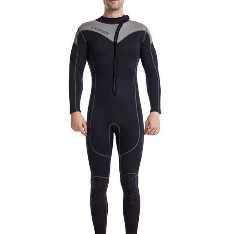 3mm Voll-/Kurzarm-Neoprenanzug Surfen Schnorcheln Freitauchen Warmwasser-Sportarten Herren Erwachsene