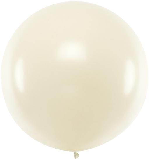 Balon Olbrzym 1 M Metalic Perłowy 1 Szt.