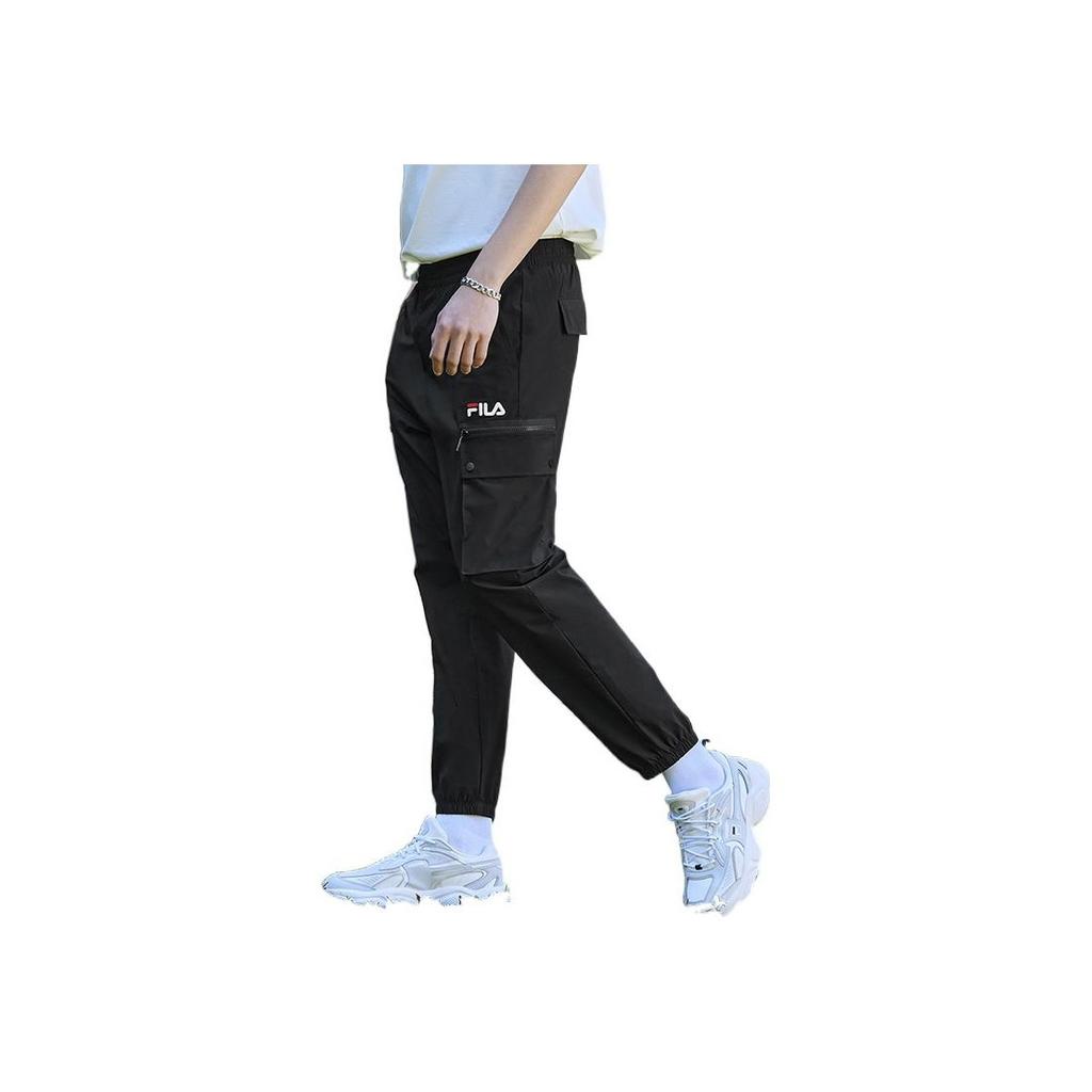 New FILA Casual Pants Men's Black F11M229810F-BK