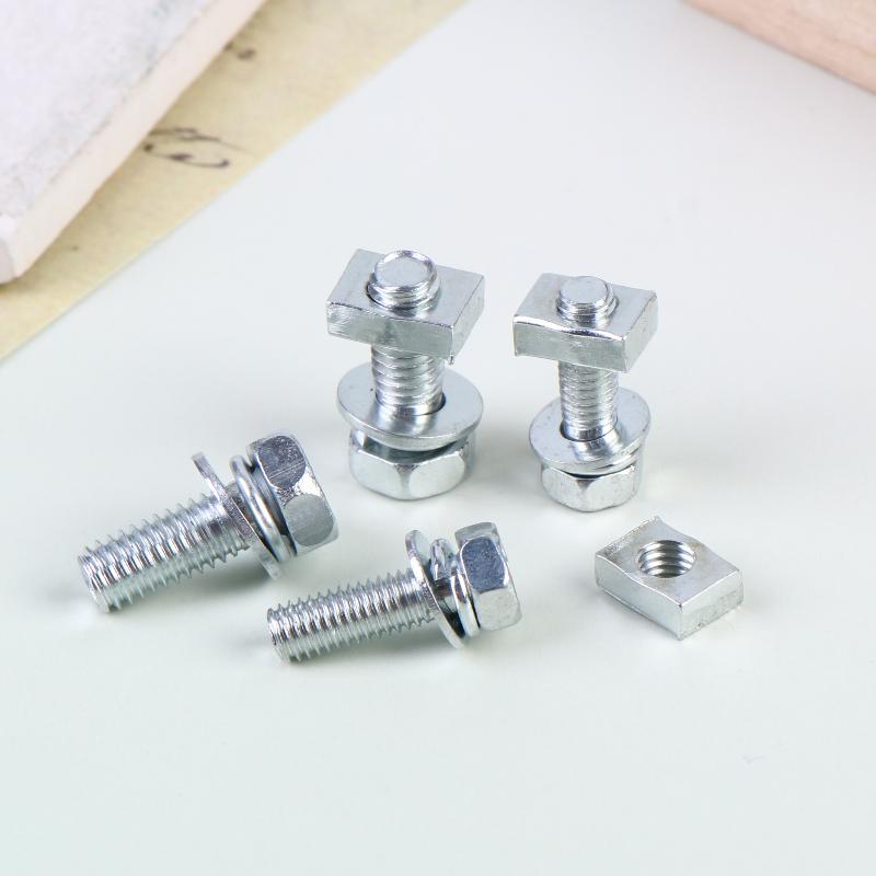 Universal Motorcycle Battery Terminal Nut And Bolt Screws M5X10Mm M6X12Mm For 4Ah 5Ah 6Ah 7Ah Scooter Atv Dirt Bike