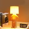 Shy Boy Table Lamp, Little Shy Man Creative Funny Night Light, Rechargeable Bedside Lamp, Perfect Christmas and Valentine's Day Home Decor Novelty
