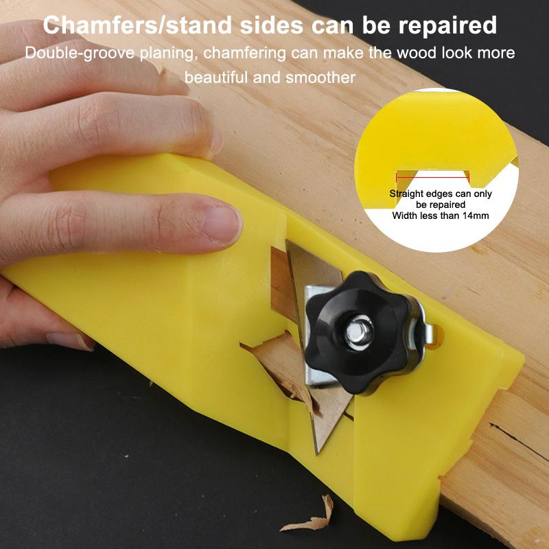 Woodworking Gypsum Board Planer Flat/Right Angle Planer Board Manual Trimming Wood Planer Chamfering Tool Edge Trimming Tools
