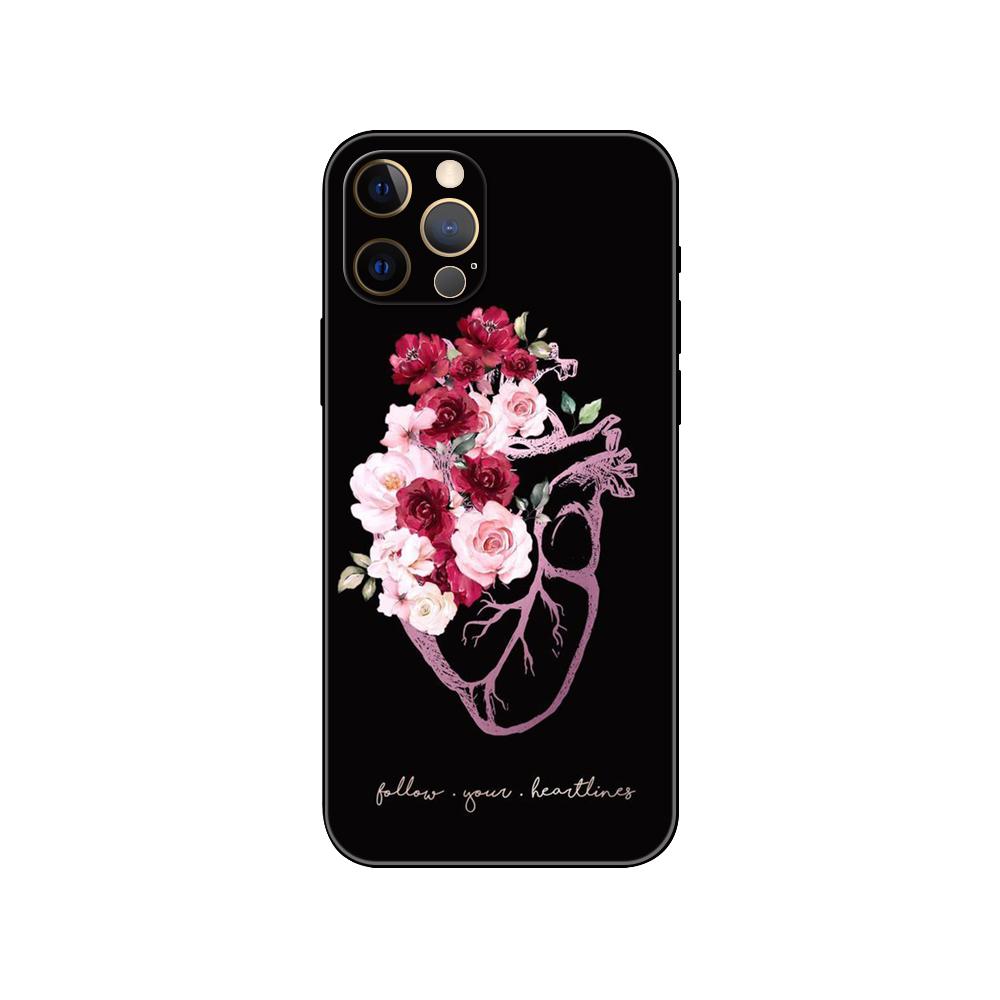 

Чехол для телефона «Сердце природы» с доктором по анатомии человека для iPhone 2020se 6 6s 7 8 plus x 10 XR XS 11 12 13 mini pro MAX, черный чехол из ТПУ iphone 12