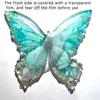 Light Green Asymmetric Butterfly Car Pendant Car Rearview Mirror Pendant Holiday Decoration Gift Couple Gift Fashion Keychain