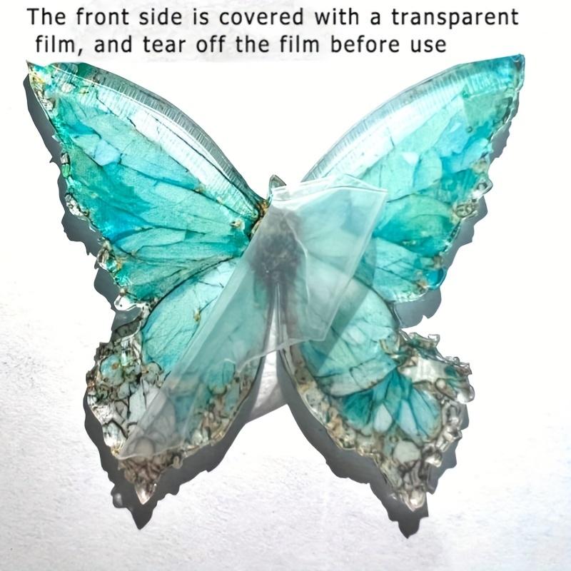 Light Green Asymmetric Butterfly Car Pendant Car Rearview Mirror Pendant Holiday Decoration Gift Couple Gift Fashion Keychain