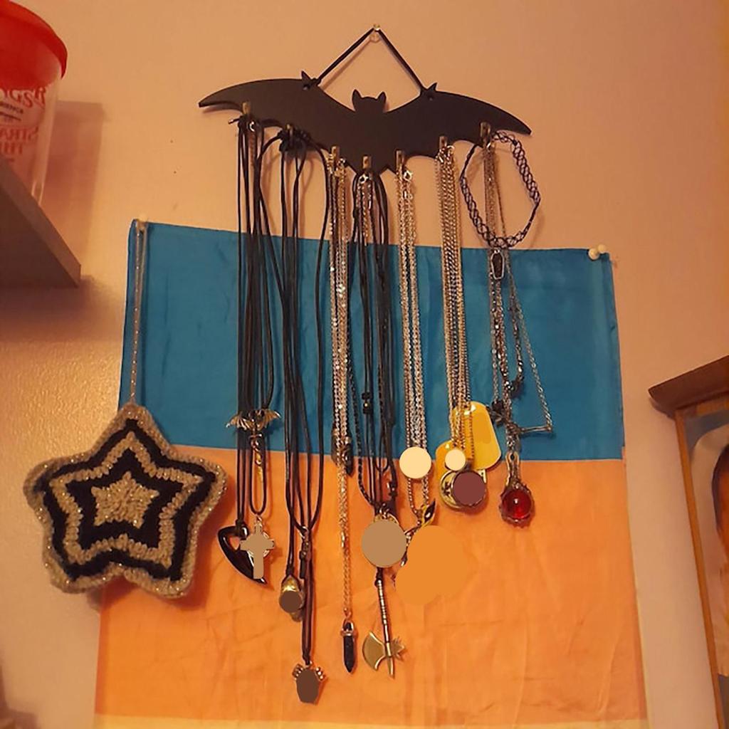 Key Holder Hook Heavy Duty Easy to Install Space Saving Sturdy Halloween Wall Hooks for
