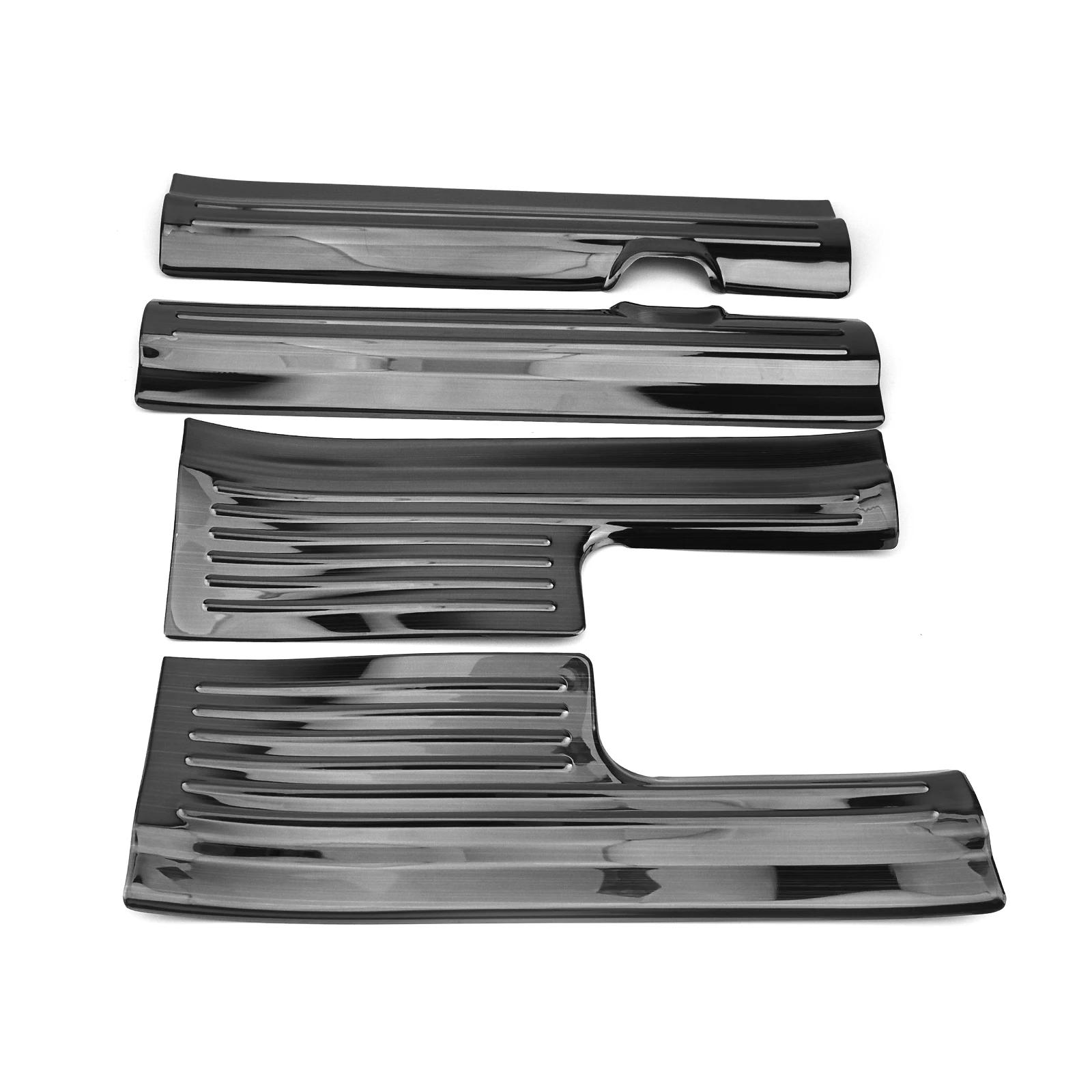 For Hyundai Santa Fe MX5 2024 2025 Stainless Steel Inner Door Sill Scuff Plate Cover Trim Welcome Pedal Threshold