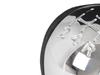 Opel Vectra C 02-08 Gear Shift Knob, 5-Speed, Eco Leather & Chrome, Reverse at Bottom