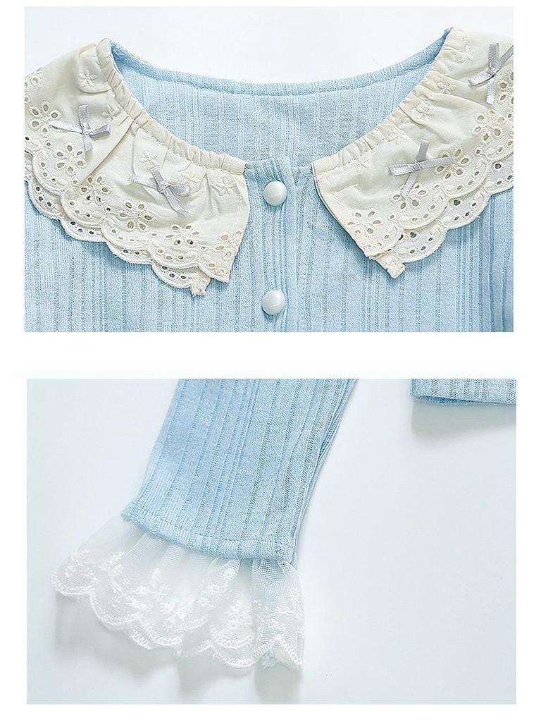 Autumn 2025 Girls' Preppy Korean Skirt Set - Sweet Spring Outfit