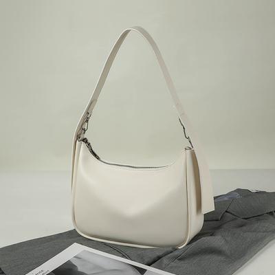 Crescent Bag Soft Leather French Shoulder Bag for Women Women's Underarm Bag
