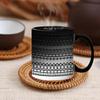 11oz Zaubertassen mit verstecktem Nachrichtentext - Wärmeempfindliche farbwechselnde Tasse, Lustige Kaffeetassen-Geschenke mit versteckter Botschaft