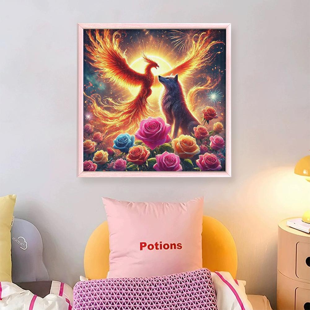 Tierdruck Kreuzstichset DIY 11CT Stickerei Handwerksset Heimdeko