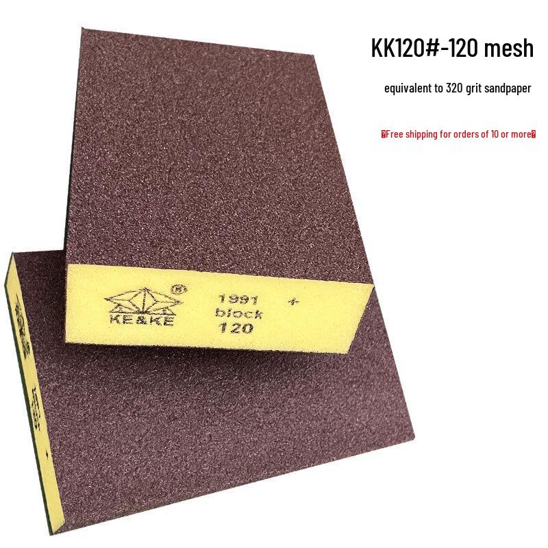 KK Brand Four-Sided Sanding Sponge Block
