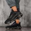 Men's Spring 2025 Mesh Breathable Air Cushion Running Shoes - Shock Absorption, Large Size