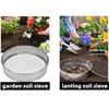 Replaceable Mesh Garden Soil Sieve 1/3/6/9/12mm Mesh Hole Stainless Steel Soil Filter Soil/Sand/Gravel/Planting Soil Round Sieve