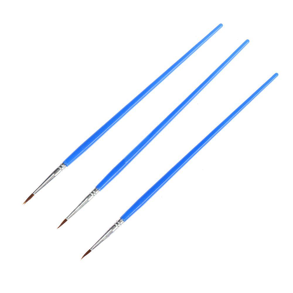 10pcs/set New Drawing Artist Tool Nylon hair Oil Painting Brushes Watercolor hook line pen