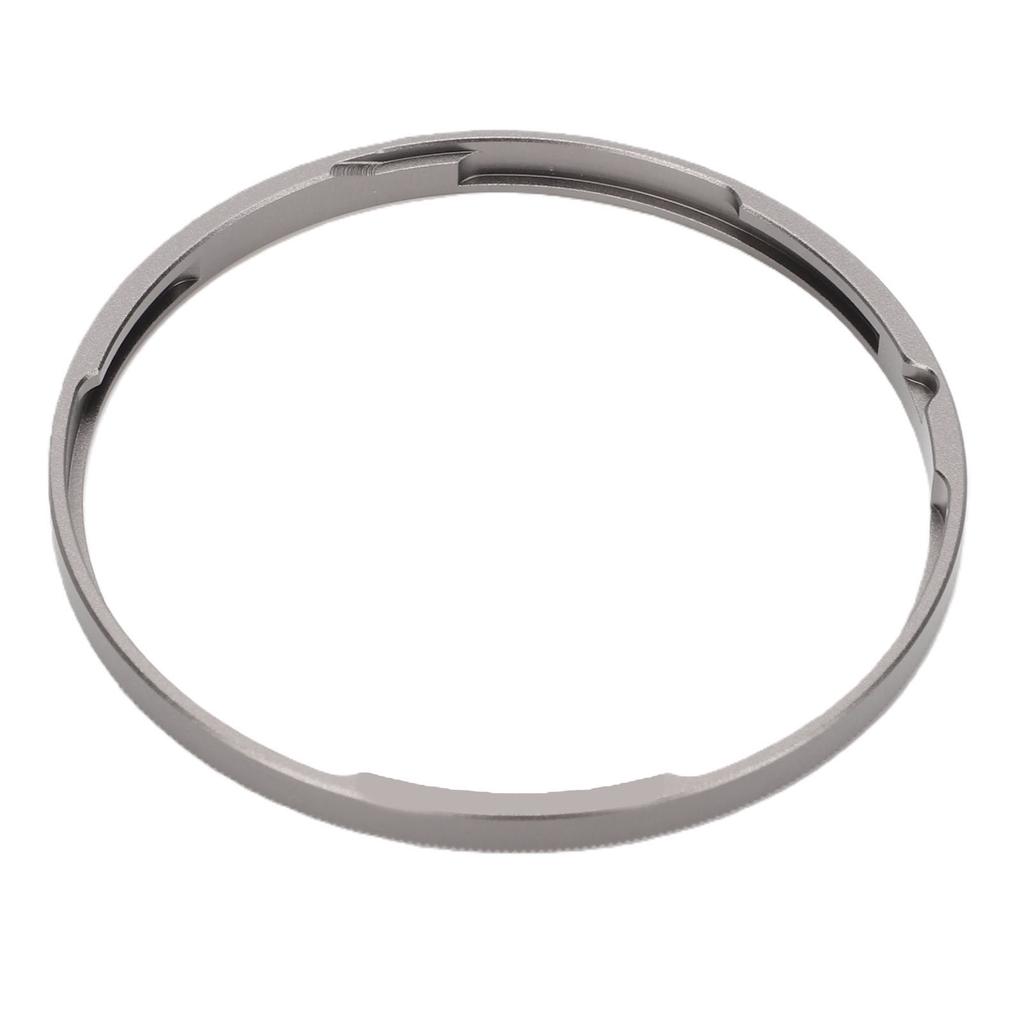 Lens Decoration Ring Fit for GR4 Camera Dark Grey Lightweight Metal Camera Lens Decoration Ring Cap
