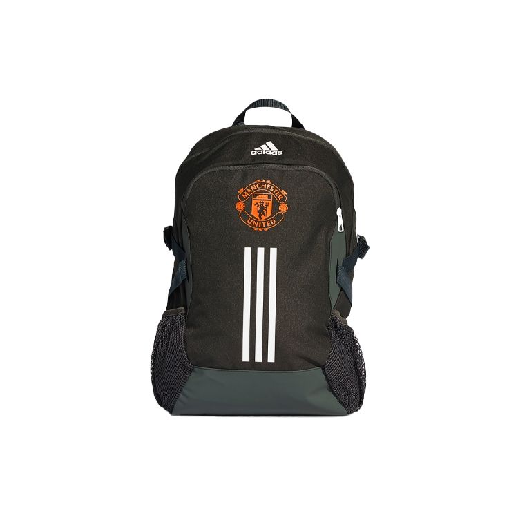 Adidas Manchester United Series Polyester Backpack Unisex Backpacks Gray FS0155 Gray