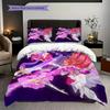 K-Pop Devil Hunter Series bedding, duvet cover, pillowcase, home decoration, birthday gift (1 * duvet cover+2 * pillowcase, coreless)
