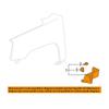Front Fender Guard Plate-left 22945685