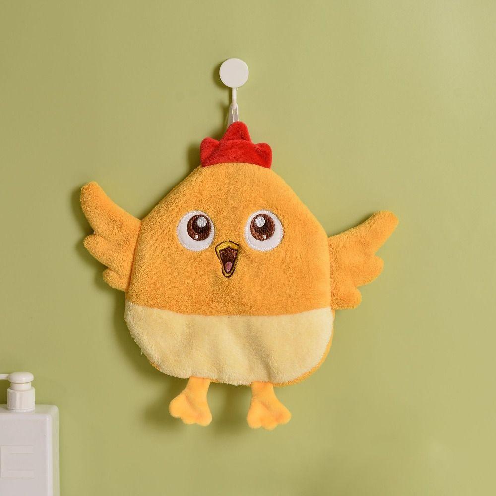 Cartoon Animal Handkerchief Towel Microfiber Bath Towel Kitchen Towel Wiping Towel  Kitchen