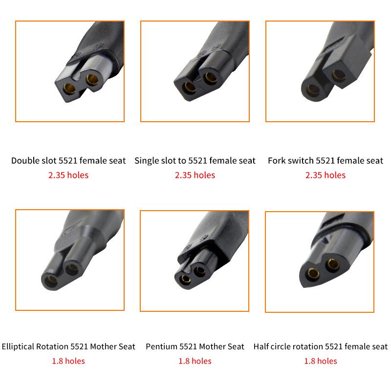 6/78 Pcs For All Kinds Of Electric Shaver Hair Clippers Power Cord 5V Replacement Charger USB Adapter Cable DC Converter