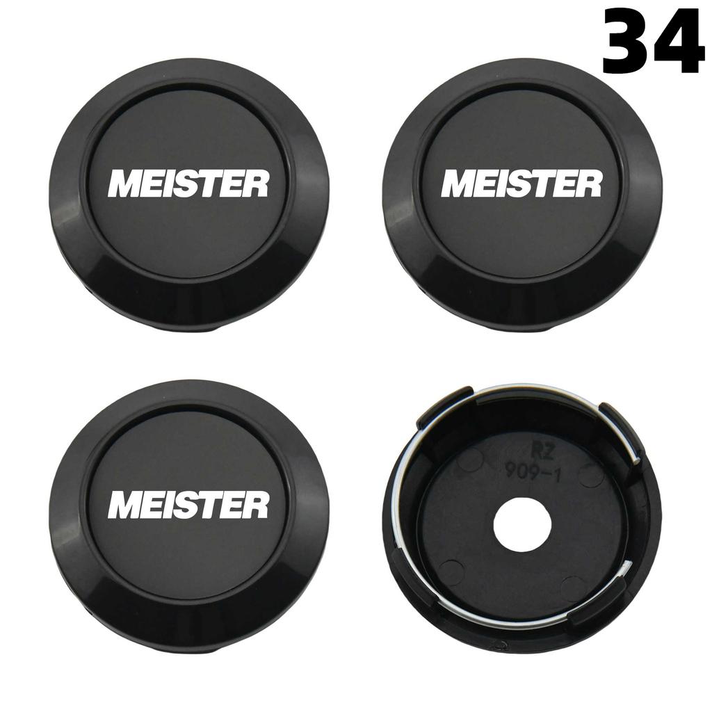 4PCS 64MM OD / 60MM ID Cap For Rims WORK EMOTION EQUIP MEISTER VS Emblem Wheel Center Cap Sport Car Logo Wheel Cover Hub caps