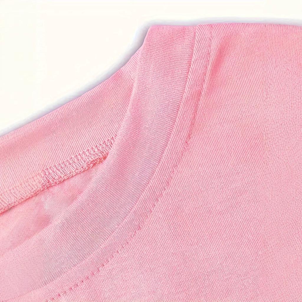 Dívčí ležérní tričko s potiskem písmen "Velká sestra" na léto, Dětské módní tričko s krátkým rukávem