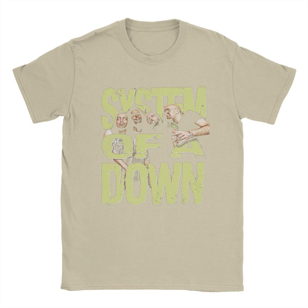 System Of A Down Merch T-shirt för Män Kvinnor metal Fantastisk 100% Bomull Grafiskt Tryckt Kläder